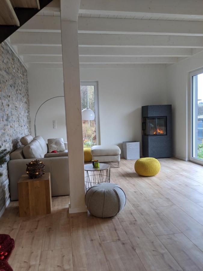 Ferienhaus Schieferterrasse - Waldsee Rieden - المظهر الخارجي الصورة