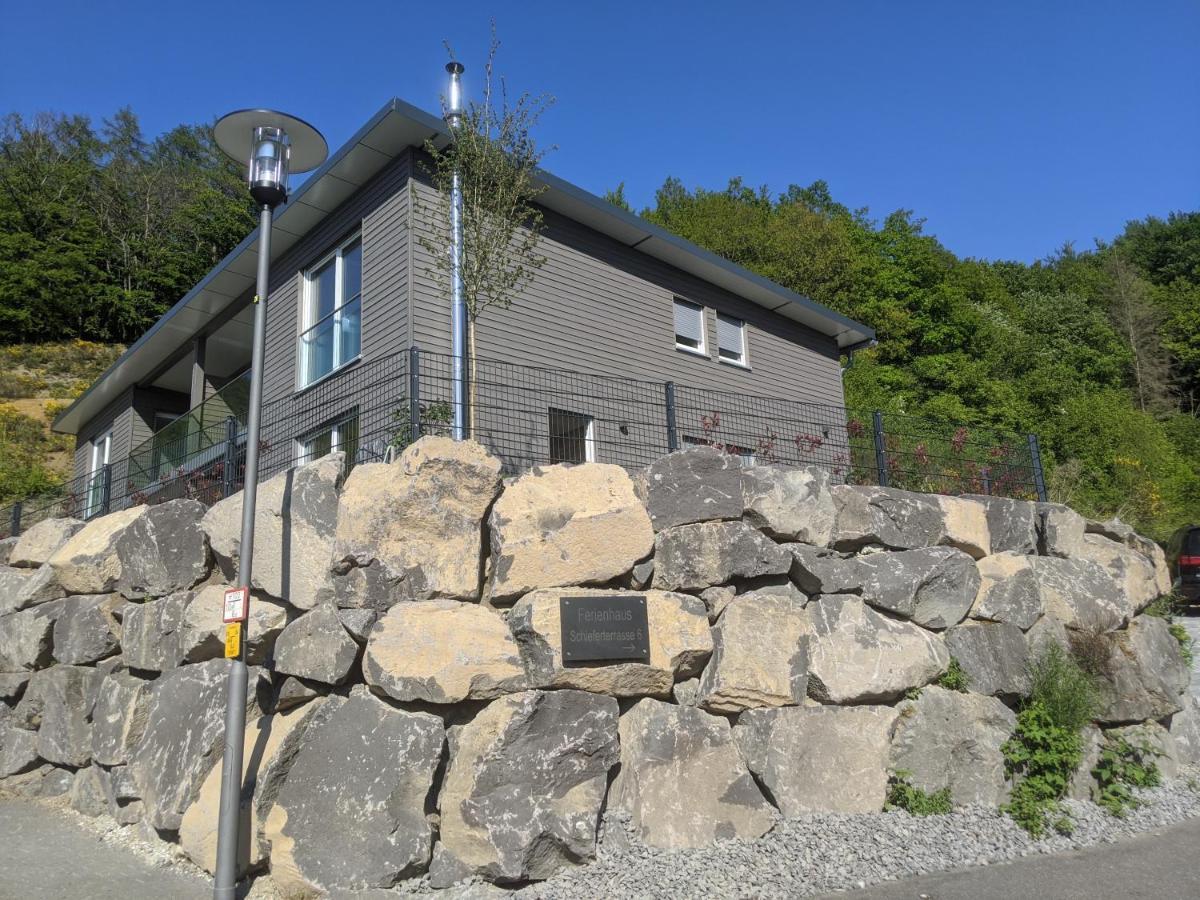Ferienhaus Schieferterrasse - Waldsee Rieden - المظهر الخارجي الصورة